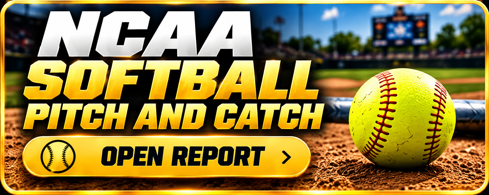 NCAA Softball — Pitch and Catch